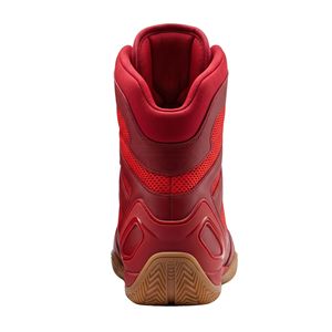 Zapatos de Boxeo Transpirables de Malla Roja, Calzado Deportivo, Botas de Entrenamiento, Suela de Goma Transpirable, Zapatos para Hombre - Product Image 3