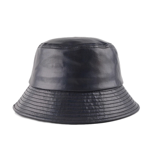 Factory Custom White Black Knit Bucket <b>Hat</b> Print All Sports & Daily Use Cycling Cap Embroidered - Product Image 6