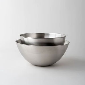 Nuevo Juego de Tazones Apilables Multiusos de Acero Inoxidable para Cocina, Repostería, Preparación de Alimentos, Servicio, Duradero y Fácil de Limpiar - Product Image 1