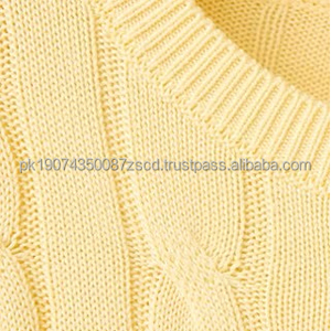 OEM/ODM Custom Women's Casual Wool/Acrylic Vintage <b>Cable</b> <b>Knitted</b> <b>Sweater</b> with Raglan Sleeves Factory Direct Logo Back - Product Image 6