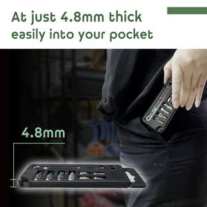 [Handy-Age]-Pocket-Sized Ultimate Ratchet Wrench Set (HT1300-102) - Product Image 4