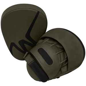 Training Leather Kickboxing Mitts <b>Focus</b> <b>Pad</b> Workout Palm - Product Image 3