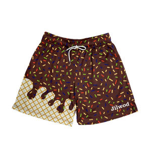 Pantalones Cortos de Baloncesto para Niños y Niñas, Sublimados, 100% Poliéster, Cintura Elástica Media, Transpirables, de Secado Rápido, con Diseño de Estrellas del Equipo - Product Image 6