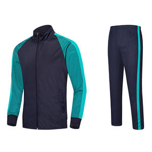 Ensemble de survêtement athlétique pour homme en polyester, tenue de jogging, ensemble de vêtements de sport pour la course et l'entraînement, fournisseur OEM - Product Image 3
