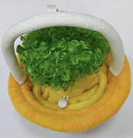 Pendentif en plâtre parfumé sur le thème des plantes 'Fleur porte-bonheur' de Brin Custom, 15 cm, unisexe, accessoire pour voiture et armoire, pour tous les âges