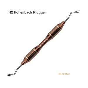 Plugger dentaire ergonomique H2 Hollenback RT-R-0422 manuel en acier inoxydable certifié CE par Roboz Tech Pakistan - Product Image 1