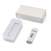 Lecteur RFID USB portable, lecteur NFC ID avec matériau ABS, longue portée