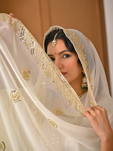 New Designer Party Wear Look <b>Kurta</b> Sharara & Dupatta Set – Latest Elegant Ethnic Outfit for <b>Women</b> Wedding and Festive Wear - Product Image 4