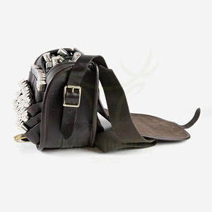 Bolsa de Cuero de Primera Calidad para Cargador de Cartuchos, Bolsa de Cuero Doble para Cartuchos de Caza - Product Image 3