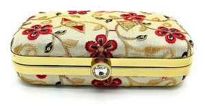 Bolso de mano bordado a mano, diseño exclusivo, precio económico, para bodas, fiestas y uso nocturno, por M/S SHAAD HANDICRAFTS - Product Image 2