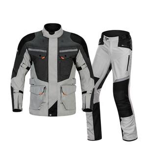 Chaqueta de Motocicleta de Cuero Textil, Cortavientos, Protectora, Reforzada, con Bolsillos Reflectantes, Traje de Motociclismo Urbano, Unisex - Product Image 6