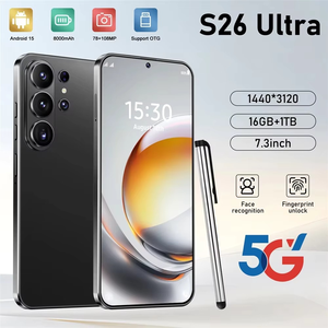 สมาร์ทโฟน S26 Ultra 5G ระบบแอนดรอยด์ หน้าจอ 7.3 นิ้ว แรม 16GB ความจุ 1TB โปรเซสเซอร์ Deca Core กล้อง 108MP รองรับ CDMA LTE - Product Image 1