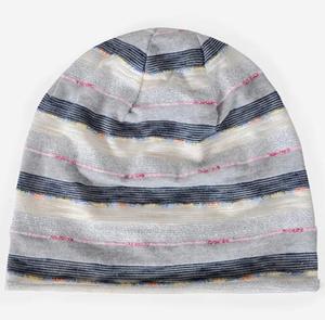 Chapeau à oreillettes rayé unisexe, 100% acrylique, tricoté à la machine, décontracté, hiver, réglable 56-58CM, couvre-chef pour enfants - Product Image 6