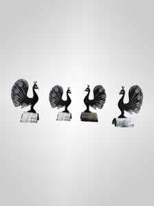 Adorno Decorativo de Aves de Cuerno Hecho a Mano y Ecológico para una Decoración Elegante del Hogar a un Precio Económico, Escultura Decorativa de Aves de Cuerno - Product Image 4