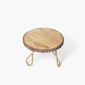 Soporte para Pastel de Madera Rústico en Oferta, Base para Exhibición de Pasteles para Bodas, Fiestas de Cumpleaños, Mesa de Postres, Panadería y Hogar - Product Image 4