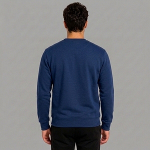 Premium Custom Oversized Crew Neck Sweatshirt OEM ODM Private Label Cotton Fleece Pullover Apparel Manufacturer Factory <b>Direct</b> - Product Image 2