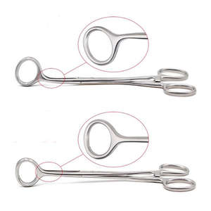 Pinzas de Esponja Mini Forester de Alta Calidad, Precio Económico, Herramientas de Perforación Corporal de Acero Inoxidable, Pinzas para Septum de SurgiRight - Product Image 5