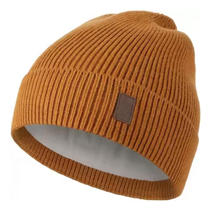 Wholesale Personalized Adult Winter <b>Beanies</b> OEM Custom Logo Wool Blend Fisherman Knit Ribbed Cuff Breathable <b>Waterproof</b> Daily - Product Image 1