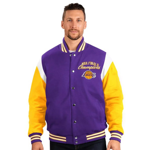 Custom Purple <b>Wool</b> Varsity Jacket Men <b>Yellow</b> Sleeve Championship Bomber Jacket Wholesale Letterman Baseball Uniform - Product Image 2