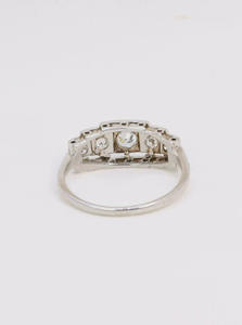 Princess Cut Lab Grown Diamond Compromiso Anillo de bodas IGI Certificado 14K Oro blanco para mujeres Joyería de fiesta - Product Image 5