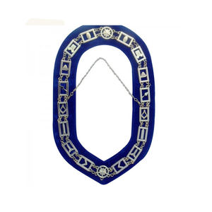 Collier de Collation Maçonnique de Haute Qualité en Gros avec Logo Personnalisé Brodé et Design 3D - Product Image 1