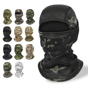 Cagoule tactique d'hiver personnalisée camouflage, masque facial intégral avec doublure polaire thermique, couvre-chef pour ski et snowboard, équipement d'extérieur, capuche - Product Image 6