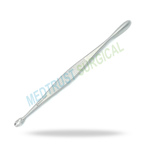 Curette osseuse Volkmann 5,5 pouces en acier inoxydable, instrument chirurgical orthopédique et neurochirurgical avec poignée ergonomique - Product Image 2