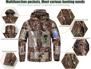 Fournisseur de vestes de chasse camouflage imprimées sur mesure - Product Image 4