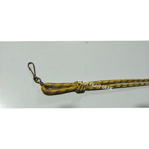 Cordón Metálico de Alta Calidad para Uniforme, Cordón Personalizado de Hilo Metálico, Cordón para Silbato, Cordón de Hombro, Colores Personalizados - Product Image 5