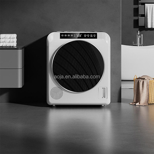 AOJA 5 ~ 6KG Écran tactile High-tech Sèche-<span class=keywords><strong>linge</strong></span> <span class=keywords><strong>Petit</strong></span> sèche-<span class=keywords><strong>linge</strong></span> peu encombrant <span class=keywords><strong>Pompe</strong></span> à <span class=keywords><strong>chaleur</strong></span> automatique électrique Sèche-<span class=keywords><strong>linge</strong></span> - Product Image 5