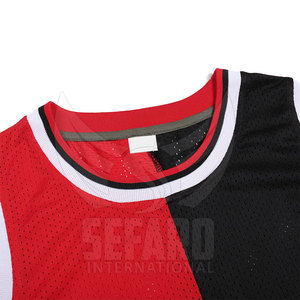 Nuevo Diseño de Camiseta de Baloncesto Cómoda, Camiseta de Baloncesto de Color Sólido, Ropa de Entrenamiento de Baloncesto - Product Image 3