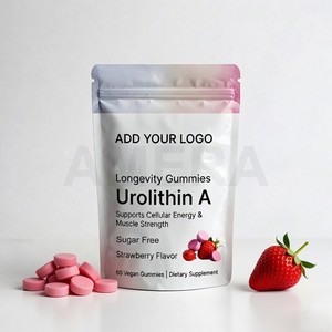 Fabricant de compléments alimentaires en vrac, étiquette privée OEM, production en gros de gommes à l'urolithine A - Product Image 1