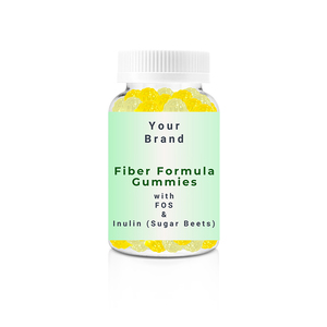 Proveedor de Origen Estadounidense que Vende Gomitas de Fibra de Primera Calidad, FOS Inulina (Remolacha Azucarera), Forma de Baya, Digestión e Inmunidad - Product Image 1