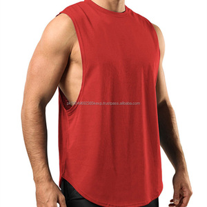 Débardeur de sport pour homme en coton, polyester et élasthanne, grande taille, logo personnalisé, musculation, débardeur pour homme - Product Image 4