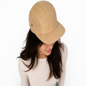 Unisex Camp Cap Soft Cotton Adjustable Strap Casual Classic Outdoor Minimal Fashion Comfortable <b>Neutral</b> Headwear Clean Look - Product Image 4