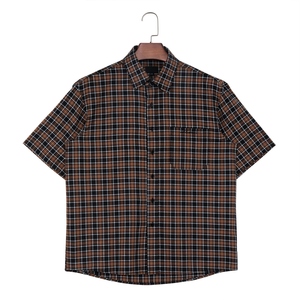 Camisas de Vestir Bordadas a Rayas 100% Algodón para Hombre Aristino, Estilo de Trabajo, Secado Rápido, Transpirables, Manga Corta - Product Image 3