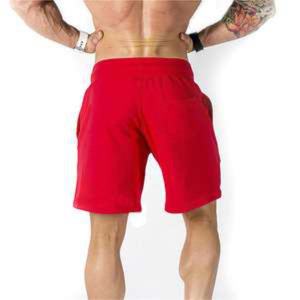 Short athlétique d'entraînement en coton personnalisé pour hommes, motif solide, service OEM écologique disponible - Product Image 6