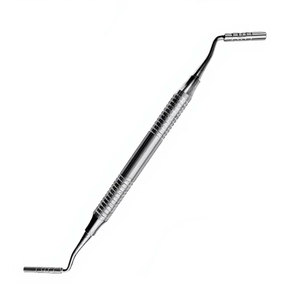 Condensador de injerto óseo dental manual de acero inoxidable de calidad premium, calibre de profundidad de 7.25 pulgadas, 3.3MM 4MM, implante liso - Product Image 3