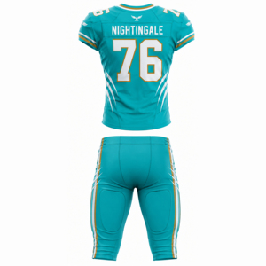 Customizable American Football Jersey Wholesale Custom Design Team American Football Uniforms Set - Product Image 3