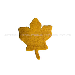 Hecho a mano Biodegradable Troquelado Hoja Forma de rama Fieltro Lana Niños Artesanía Festivales Navidad Día DE LA MADRE Volver a la escuela Halloween - Product Image 3