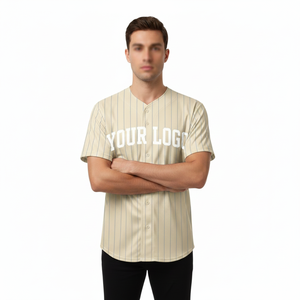 Custom Name and Number Button-Down V-Neck <b>Baseball</b> Jersey Breathable Sports Uniform for Adults and Youth with Shorts Style - Product Image 4