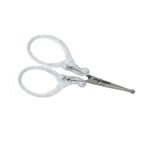 Beauty Grooming Scissors for Eyebrows & Nose Hair Precision Stainless Steel Facial Hair Trimming Scissors for Women & Men - Product Image 5