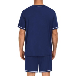 Conjunto Deportivo para Hombre, Camiseta de Manga Corta y Pantalones Cortos, Color Verde Oliva, Transpirable, Ligero, 100% Poliéster, con Bolsillos Laterales, Estilo Casual - Product Image 5