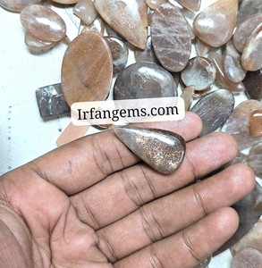 Pierres précieuses de sunstone de coco 100 % naturelles, qualité supérieure, pierres précieuses en vrac et sunstones disponibles dans toutes les tailles et formes, lot en gros - Product Image 3
