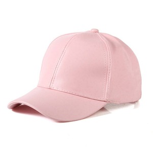Gorra de Béisbol Unisex de Cuero PU, Color Sólido, 6 Paneles, Ajustable, Estilo Casual, para Adultos - Product Image 6
