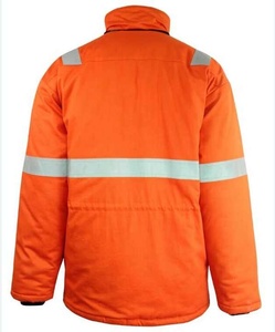 Hi Vis Reflector Softshell Long <b>Jacket</b> for Men High Quality Waterproof <b>Construction</b> Security <b>Work</b> Wear with Hooded Collar - Product Image 6