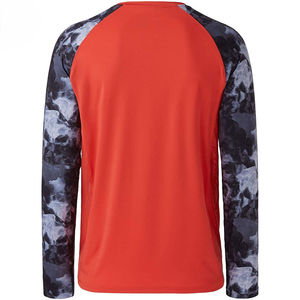 Camisetas de Pesca Sublimadas Personalizadas para Torneos, Diseño Gris de Manga Larga de Secado Rápido para Caza de Invierno, Camisetas para Hombre Resistentes a los Rayos UV - Product Image 2