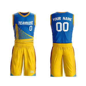 Ensemble de maillots de basket personnalisés sublimés, col en V, sans manches, unisexe, séchage rapide, pour adultes, toutes saisons, imprimé géométrique blanc - Product Image 1