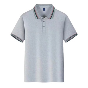 Nouvelle marque polos pour hommes anti-rides logo personnalisé broderie par sublimation soutien aux entreprises polos de golf personnalisables - Product Image 2