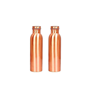 <b>Plain</b> Design 100% Copper <b>Bottle</b> for Tableware and Drink Antique Quality metal Copper <b>Bottle</b> for Home and Traveling metal - Product Image 2